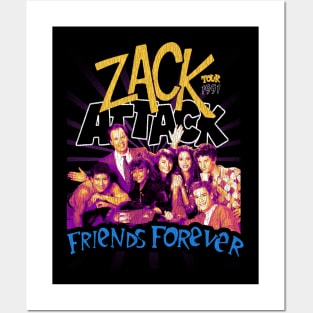 Zack Attack Friends Forever Posters and Art